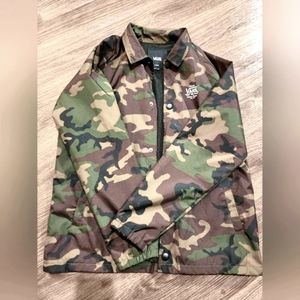 Vans lightweight camo jacket.